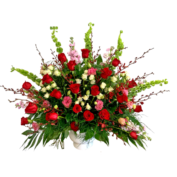 5 funeral urns floor arrangemements boca raton