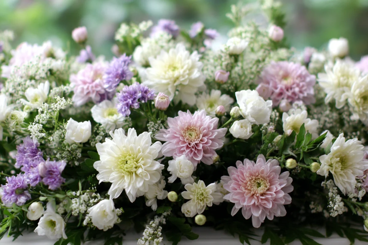 The Role of Chrysanthemums in Funeral Arrangements