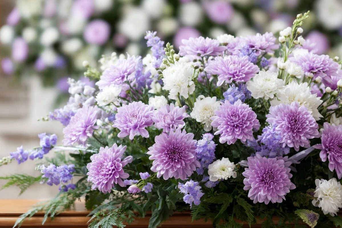 The Role of Chrysanthemums in Funeral Arrangements
